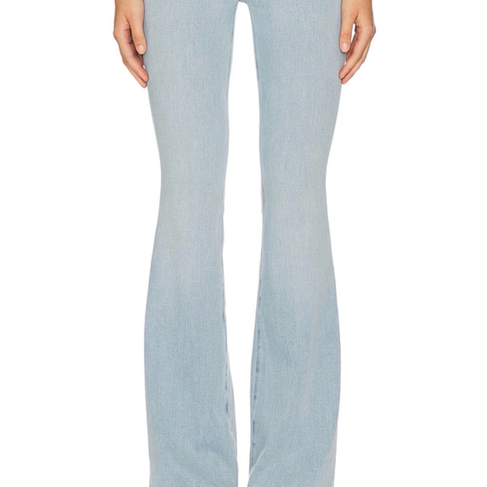 Good American Good Legs Flare Jeans in Indigo841